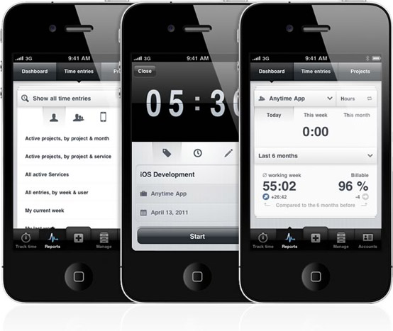 Anytime: time tracking with mite on your iPhone